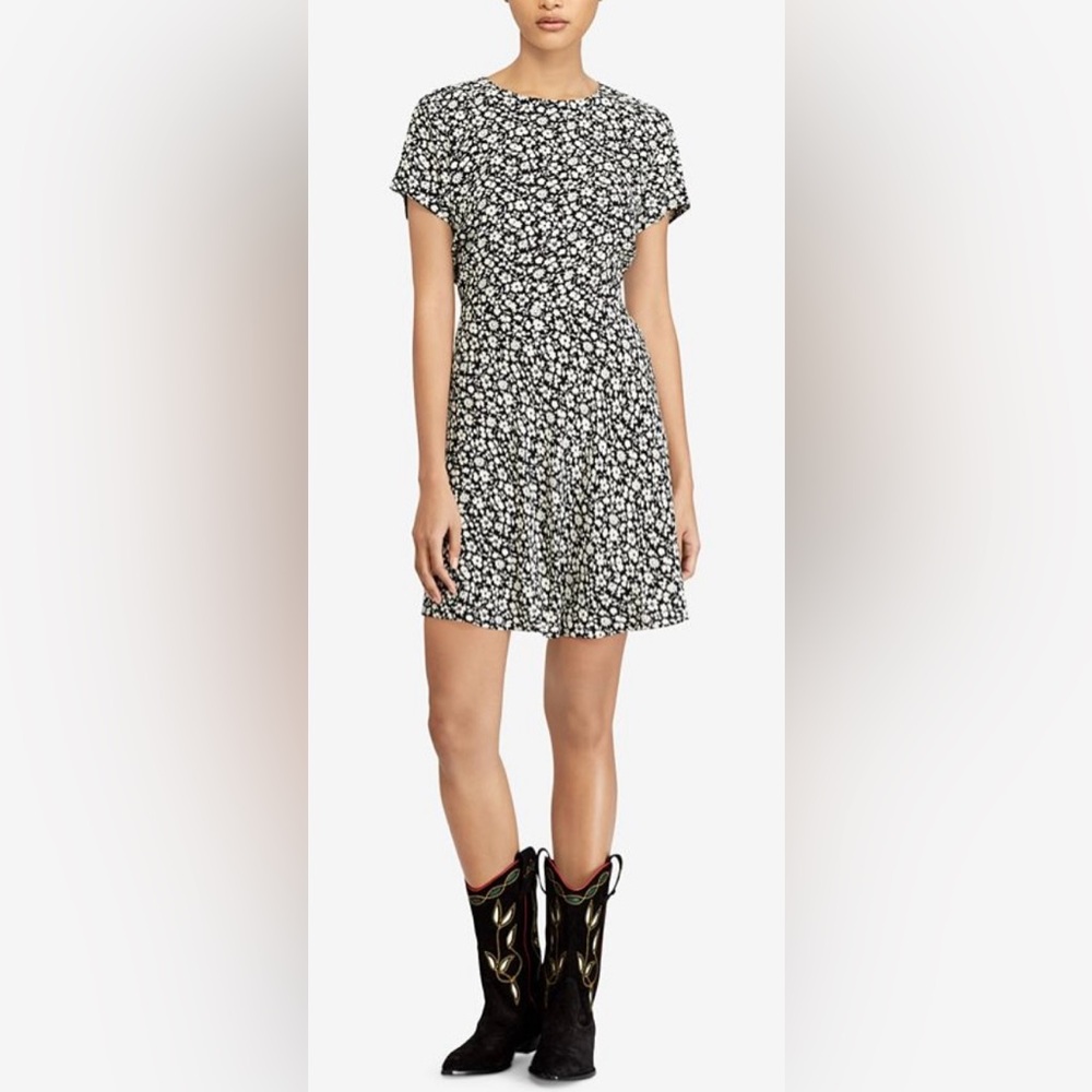 Polo Ralph Lauren Floral
Print Crepe Dress - Picture 1 of 7